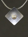Silberschmuck mit Perle